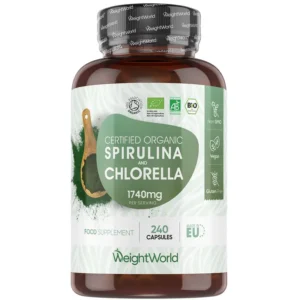 Organic, Spirulina, Chlorella