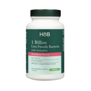 1 Billion Live Friendly Bacteria with Acidophilus
