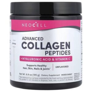 Advanced Collagen Peptides with Vitamin C & Hyaluronic Acid