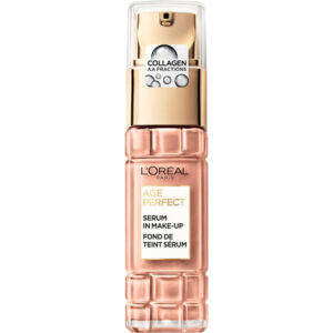 L'Oreal Paris Age Perfect Collagen Serum Foundation 250 Warm Beige