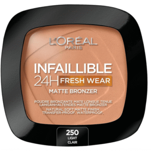L'Oreal Paris Infaillible 24HR Fresh Wear Matte Bronzer 250 Light Clair