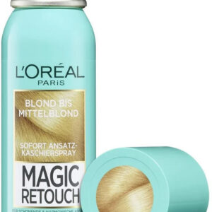 L'Oreal Paris Magic Retouch Instant Root Concealer Spray Blonde To Medium Blonde