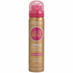 L'Oreal Paris Sublime Bronze Express Mist Self Tanning For Face