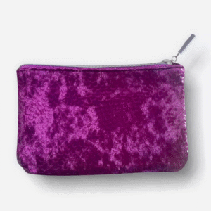 Max Factor Purple and Rose Gold Make Up Bag Pouch