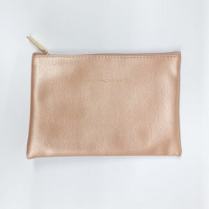 Max Factor Rose Gold Make Up Bag Pouch