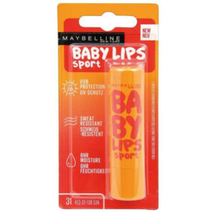 Maybelline Baby Lips Sport Lip Balm 31 RedDy For Sun