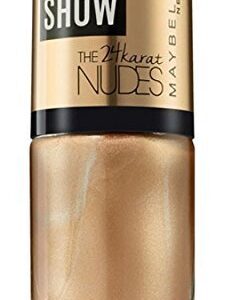 Maybelline Color Show 24 Karat Nudes Nail Polish 474 Gilded In Gold