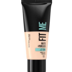 Maybelline Fit Me Foundation Matte & Poreless 101 True Ivory