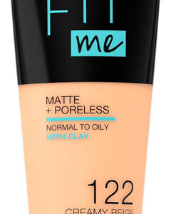 Maybelline Fit Me Foundation Matte & Poreless 122 Creamy Beige