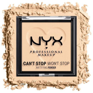 NYX Can't Stop Won't Stop Mattifying Powder 02 Light