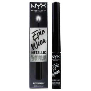 NYX Epic Wear Metallic Eye & Body Liquid Liner Waterproof 02 Gunmetal