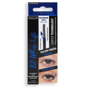 Revolution 5D Whip Lift Ultimate Lift Waterproof Mascara Ultra Black