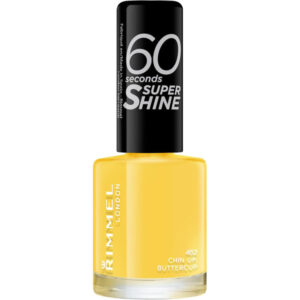 Rimmel 60 Seconds Super Shine Nail Polish 452 Chin Up Buttercup