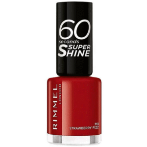 Rimmel 60 Seconds Super Shine Nail Polish 713 Strawberry Fizz