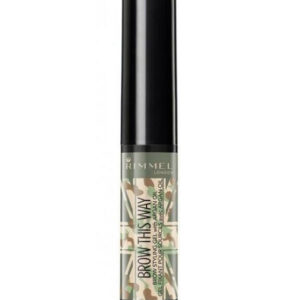 Rimmel Brow This Way Styling Gel With Argan Oil Camo Collection Clear