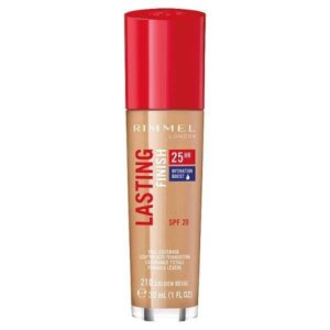Rimmel London Lasting Finish 25HR Skin Perfecting Foundation 210 Golden Beige