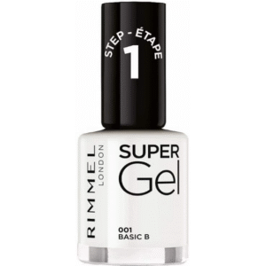 Rimmel London Super Gel Nail Polish 001 Basic B