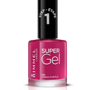 Rimmel London Super Gel Nail Polish 025 Urban Purple