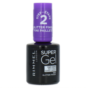 Rimmel London Super Gel Step 2 Top Coat 002 Glitter Finish