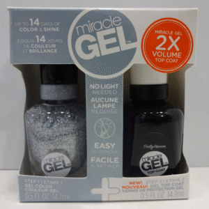 Sally Hansen Miracle Gel Gel Color And Top Coat Duo 600 In A Flurry