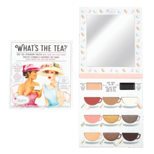 the Balm What's The Tea Hot Tea Eyeshadow Palette